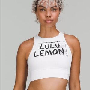 Lululemon Energy High-Neck Longline Bra (Limited Edition Ed Curtis)